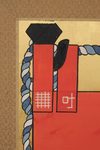 EXCEPTIONAL SET OF 2 EDO-PERIOD SUITS-OF-ARMOUR (YOROI), COMPLETE WITH 2 MATCHING FOLDING SCREENS (BYÔBU)