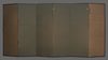 EXCEPTIONAL SET OF 2 EDO-PERIOD SUITS-OF-ARMOUR (YOROI), COMPLETE WITH 2 MATCHING FOLDING SCREENS (BYÔBU)