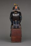EXCEPTIONAL SET OF 2 EDO-PERIOD SUITS-OF-ARMOUR (YOROI), COMPLETE WITH 2 MATCHING FOLDING SCREENS (BYÔBU)