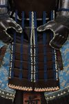 EXCEPTIONAL SET OF 2 EDO-PERIOD SUITS-OF-ARMOUR (YOROI), COMPLETE WITH 2 MATCHING FOLDING SCREENS (BYÔBU)