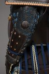 EXCEPTIONAL SET OF 2 EDO-PERIOD SUITS-OF-ARMOUR (YOROI), COMPLETE WITH 2 MATCHING FOLDING SCREENS (BYÔBU)