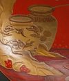 FIVE LARGE LACQUER SAKAZUKI 盃 (SAKE SAUCER CUPS)