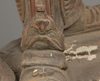 LIFE-SIZE NIO WOODEN STATUE