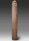 A JAPANESE KOTO ZITHER  TRADITIONAL STRINGED INSTRUMENT