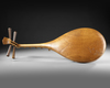A JAPANESE BIWA  TRADITIONAL LUTE INSTRUMENT