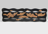 JAPANESE TWO-PANEL LACQUERED TEA CEREMONY SCREEN – 20TH CENTURY