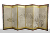 A JAPANESE SIX-PANEL SCREEN,  EDO PERIOD (1615–1868)