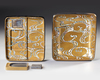 SUZURI-BAKO WITH MOUNT FUJI & MOTHER-OF-PEARL INLAY