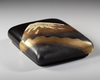 SUZURI-BAKO WITH MOUNT FUJI & MOTHER-OF-PEARL INLAY