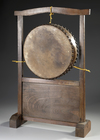 JAPANESE DRUM WITH STAND, EARLY 20TH CENTURY)