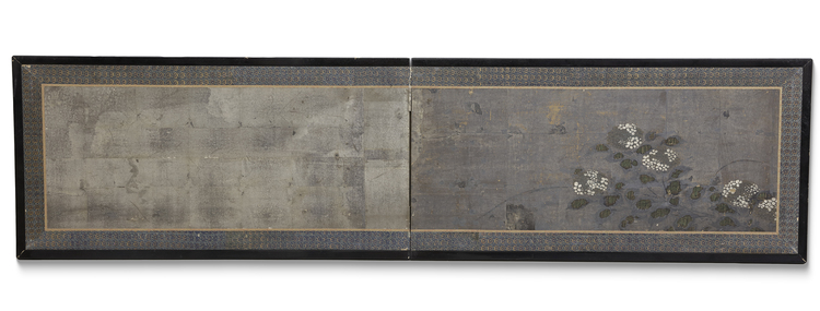 JAPANESE TWO-PANEL SCREEN, EDO PERIOD (1615–1868)