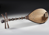 A JAPANESE BIWA  TRADITIONAL LUTE INSTRUMENT, EARLY 20TH CENTURY