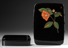 A JAPANESE LACQUER BOX, 20TH CENTURY