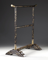 SMALL JAPANESE LACQUERED CLOTHING RACK – MEIJI PERIOD (1868–1912)