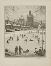 PRAHA – SIX ORIGINAL LITHOGRAPHS BY VIKTOR STRETTI (1951)