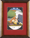 THREE MUGHAL EROTIC MINATURES, INDIA. 20TH CENTURY