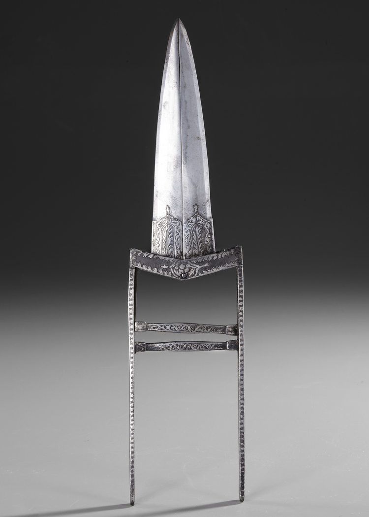 A MUGHAL PUNCH DAGGER OR KATAR, INDIA 18TH CENTURY
