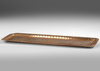 A PERSIAN ENGRAVED RED COPPER TRAY, 20TH CENTURY
