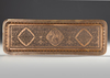 A PERSIAN ENGRAVED RED COPPER TRAY, 20TH CENTURY