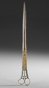 CALLIGRAPHER’S SCISSORS – OTTOMAN TURKEY, 19TH CENTURY
