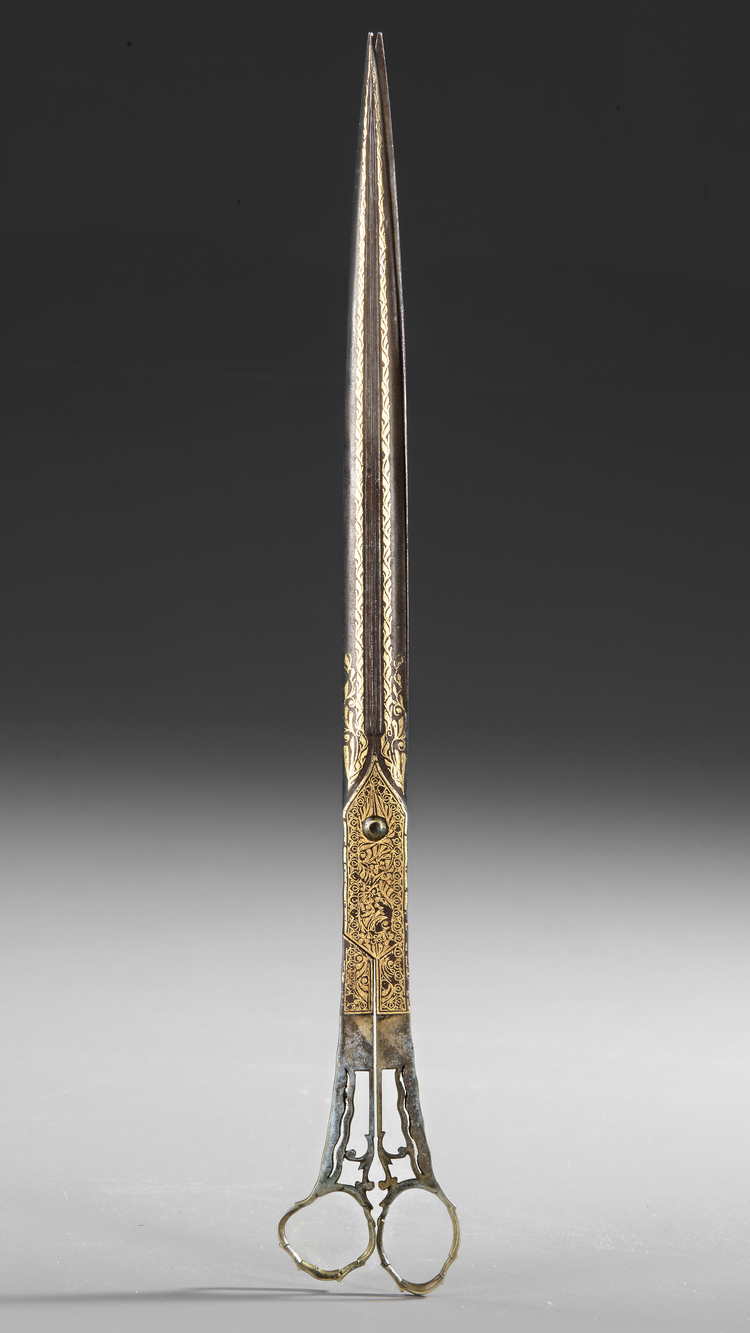 CALLIGRAPHER’S SCISSORS – OTTOMAN TURKEY, 19TH CENTURY