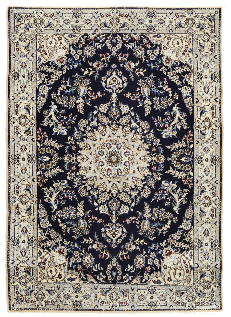 A NAIN RUG, CENTRAL PERSIA
