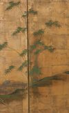 PAIR OF 6-PANEL BYÔBU 屏風 (FOLDING SCREENS) BY TOSA MITSUYOSHI