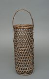 TALL LIGHT BROWN IKEBANA BASKET 花籠 (HANAKAGO)