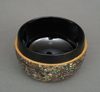 INLAID LACQUER NATSUME 棗 (TEA CADDY) BY KAWAKAMI MINEHARU