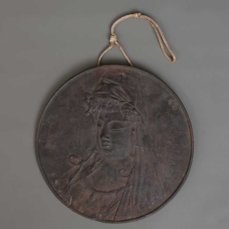 CIRCULAR PLAQUE OF THE BODHISATTVA KANNON