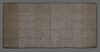 LARGE 6 PANEL SCREEN WITH GENRE PAINTING