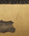 TALL 6-PANEL BYÔBU 屏風 (FOLDING SCREEN) WITH FÛZOKU-GA 風俗画 (GENRE PAINTING)