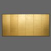 SIX-PANEL SCREEN GOLDEN SILK
