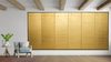 SIX-PANEL SCREEN GOLDEN SILK