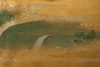 6 PANEL SCREEN WITH MOUNTAIN VILLAGE SCENE