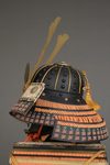 STRIKING AND ALL-MATCHING JAPANESE GOLD AND BLACK LACQUER SUIT-OF-ARMOUR