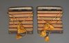 STRIKING AND ALL-MATCHING JAPANESE GOLD AND BLACK LACQUER SUIT-OF-ARMOUR