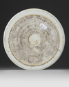 A CHINESE FAMILLE VERTE BRUSH POT, 19TH/20TH CENTURY