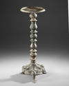 A KHORASAN COMPOSITE BRONZE LAMP STAND, PERSIA, 12TH CENTURY