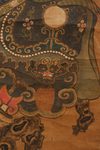 CHINESE POLYCHROME PAINTING GUAN YU