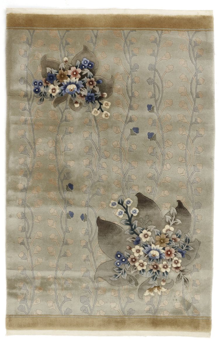 A CHINESE RUG, TIBET REGION