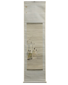 JAPANESE SCROLL PAINTING – COURT ARCHERY SCENE