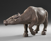 CHINESE TERRACOTTA BULL, 19TH / 20TH CENTURY