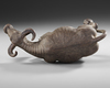 CHINESE TERRACOTTA BULL, 19TH / 20TH CENTURY