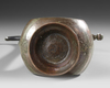 A PERSIAN BRASS AFTABA WATER PITCHER / EWER, 19TH CENTURY