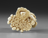 A JAPANESE BONE CARVING – 19TH CENTURY