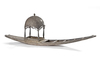 A SILVER BOAT, INDIA, 19TH CENTURY