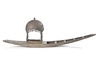 A SILVER BOAT, INDIA, 19TH CENTURY