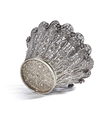 AN OTTOMAN SILVER FILIGREE BASKET, 19TH CENTURY