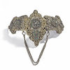 AN OTTOMAN SILVER FILIGREE BELT BUCKLE, TURKEY, 19TH CENTURY